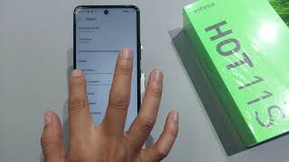 How to enable full screen display in infinix hot 11s,11 | infinix hot 11 full screen gesture lagaye screenshot 3