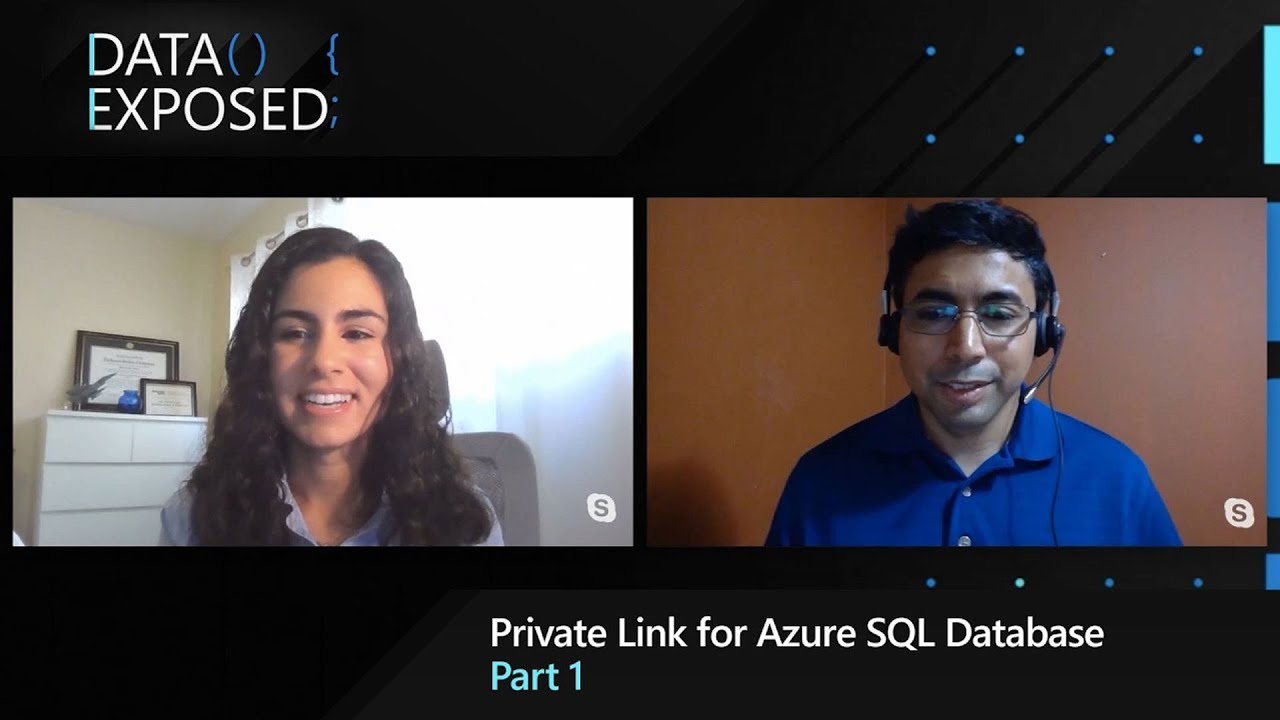 Private Link for Azure SQL Database - Part 1 | Data Exposed