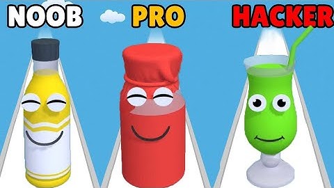 Sandwich Runner, Juice Run, Satisfying Mobile Gameplay Walkthrough 999 level Mob Control