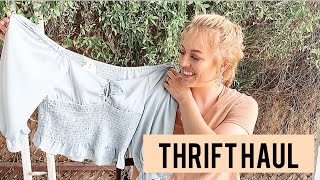 THRIFT CLOTHING HAUL Spring 2021