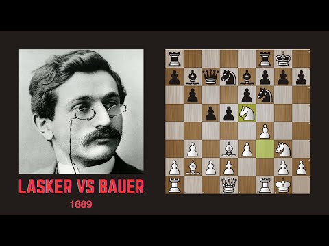 ايمانويل لاسكر ضد هيرمان باور امستردام 1889