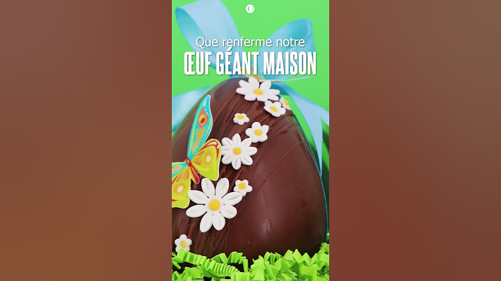Le meilleur œuf de Pâques XXL