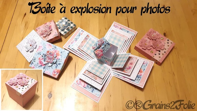 1pc, Boîte-cadeau Créative Explosion Box, Album Photo Diy De Mémoire  D'amour En Tant Que Cadeau D'anniversaire Et Boîte Surprise, Cadeaux De La  Saint-valentin, Cadeaux De La Fête Des Mères - Maison Et