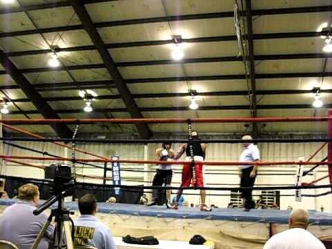 Jonathan Bullock Boxing Ark City Fight rd 1