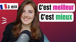 MIEUX ou MEILLEUR ? Français en 3 minutes