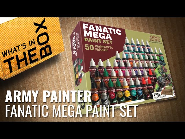 Unboxing: The Fanatic Mega Paint Set
