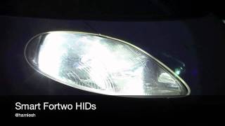 Smart Car Fortwo with HIDs fitted