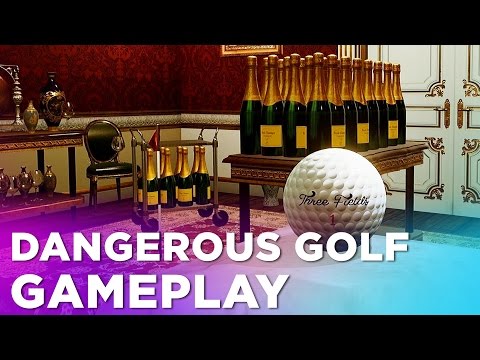 Video: Ustvarjalci Burnout Napovedujejo Dangerous Golf