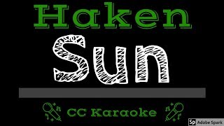 Haken • Sun (CC) [Karaoke Instrumental Lyrics]