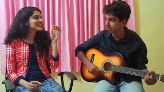 Video thumbnail of "ARADHIKE COVER SONG | AMBILI | MALAYALAM | ATHIRA DEVAN | RAHUL"