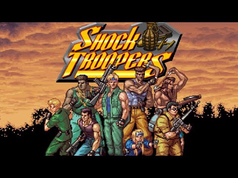 Shock Troopers (Arcade)Полное прохождение/Full Walkthrough