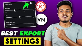 Best Video Export Setting For YouTube/Facebook Videos | कम MB में Full HD Video Export | VN screenshot 1