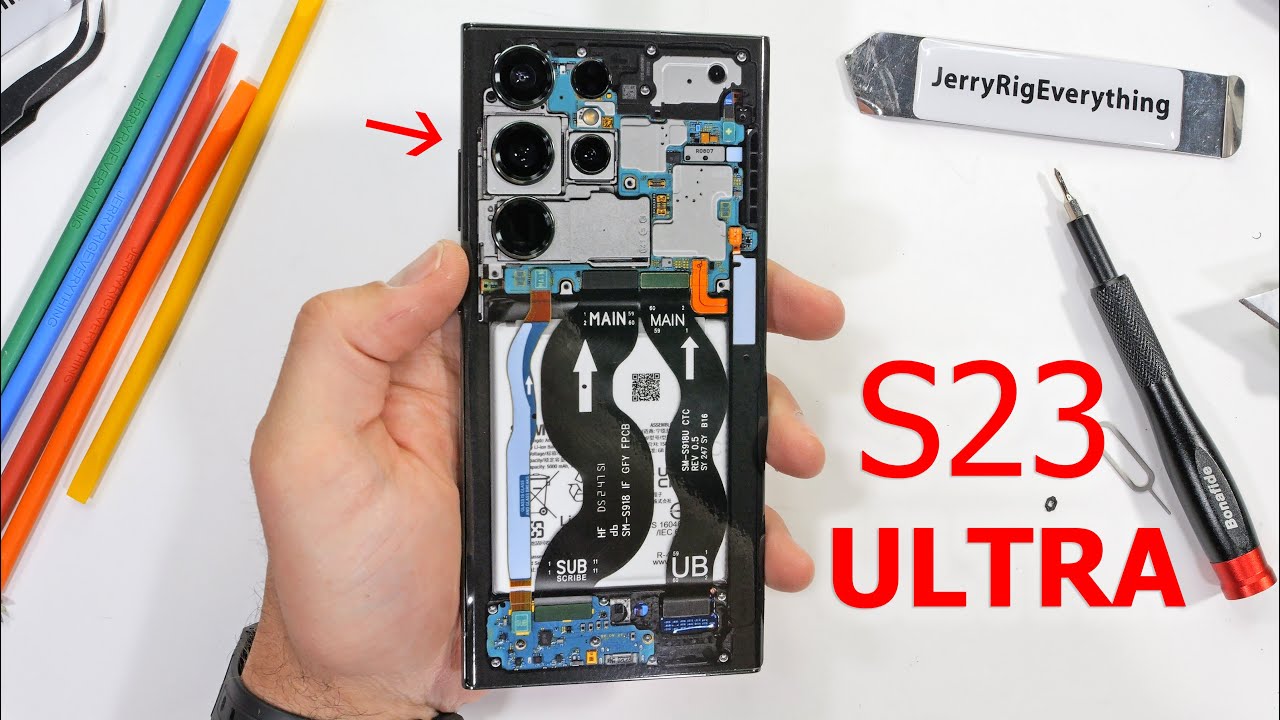 Samsung Galaxy S23 Ultra 12/512 GB Unboxing & First Power On (SM