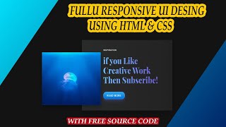 CSS Card | Fully Responsive Creative CSS Card UI Design With Free Source Code | CSS Card Tutorial