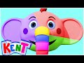 Monster Kent's Face Painting | Kent The Elephant | Learning Videos For Children