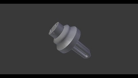 Blender Tutorial - How to Make a CFL Bulb in Blender [Part 1]