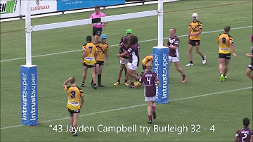 2018 Mal Meninga Cup Rd. 1 Burleigh Bears vs Sunshine Coast Falcons