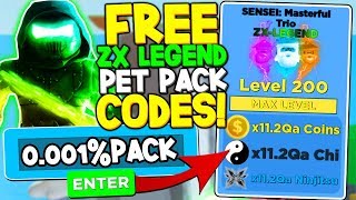 ⚡ZX-LEGENDS! + NEW *OP* TWITTER CODE NEW UPDATE NINJA LEGENDS⚡ 