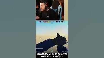 UNLOST cs2 yi buga sokuyor ve wallhack açılıyor #comedy #csgo #cs2  #cs2clips #gaming #memes #funny