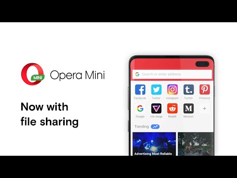 Opera Mini Browser Introduce Offline File Sharing.What is all About.