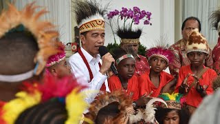 Saat Presiden Jokowi Tepati Janji Pada Anak-Anak Papua