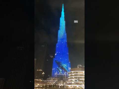 Burj Khalifa light show #dubai #burjkhalifa #dubailife