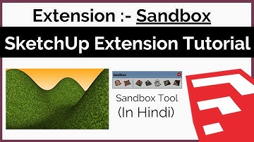 Sandbox Tools in SketchUp