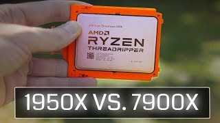 1950X THREADRIPPER Vs. i9-7900X - Review & Comparison