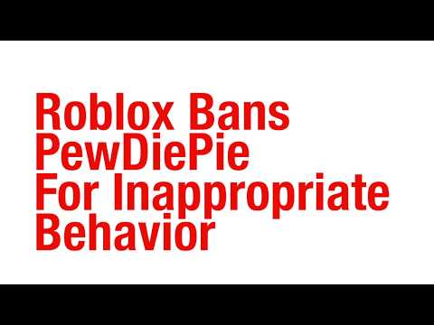 Roblox Bans Pewdiepie For Inappropriate Behavior Youtube - roblox bans pewdiepie for continued inappropriate behavior tubefilter