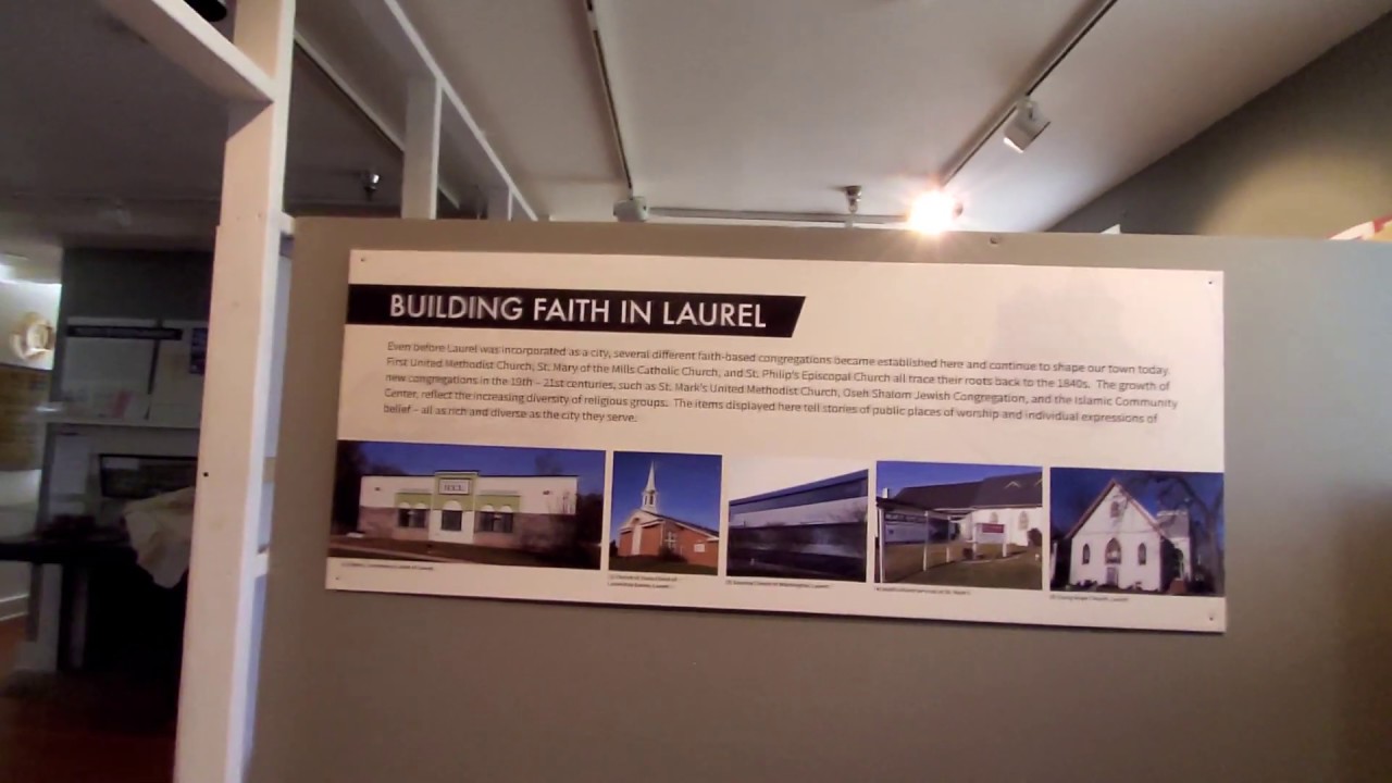 One Take Tour Building Faith in Laurel Laurel Historical Society