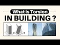 What is torsion in building