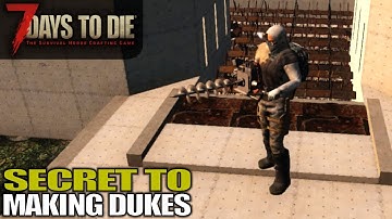 Easy way to Get Filthy Rich & Buy an Auger | 7 Days to Die | Alpha 17 Gameplay | E21