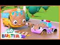 The Siren Chase | Go Buster! | @BusterandFriends | Kids Cartoons