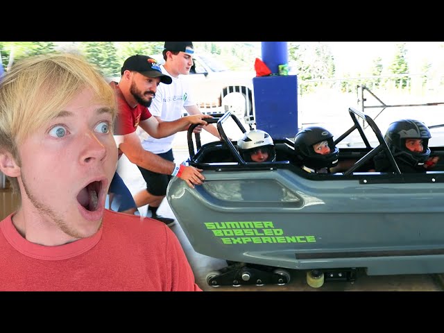 WE TRY WORLD’S MOST DANGEROUS SPORT! w/ Sam, Colby, Corey u0026 Andrea class=