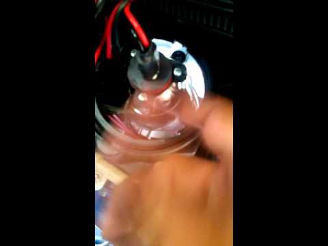 Saturn sky oil change hid install