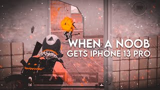 When a noob gets iPhone 13 pro |BGMI MONTAGE | OnePlus,9RT,9,8T,7T,,7,6T,8,N105G,N100,Nord,5T,Never