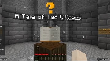 Block coding with Minecraft |A Tale of two villages |Puzzle in Python|Learn Minecraft| Cartoon video