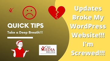Restoring Your WordPress Website After Theme and Plugin Updates