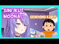 [ Hololive sub indo ] Alasan Moona jagain Ponakannya saat stream !!