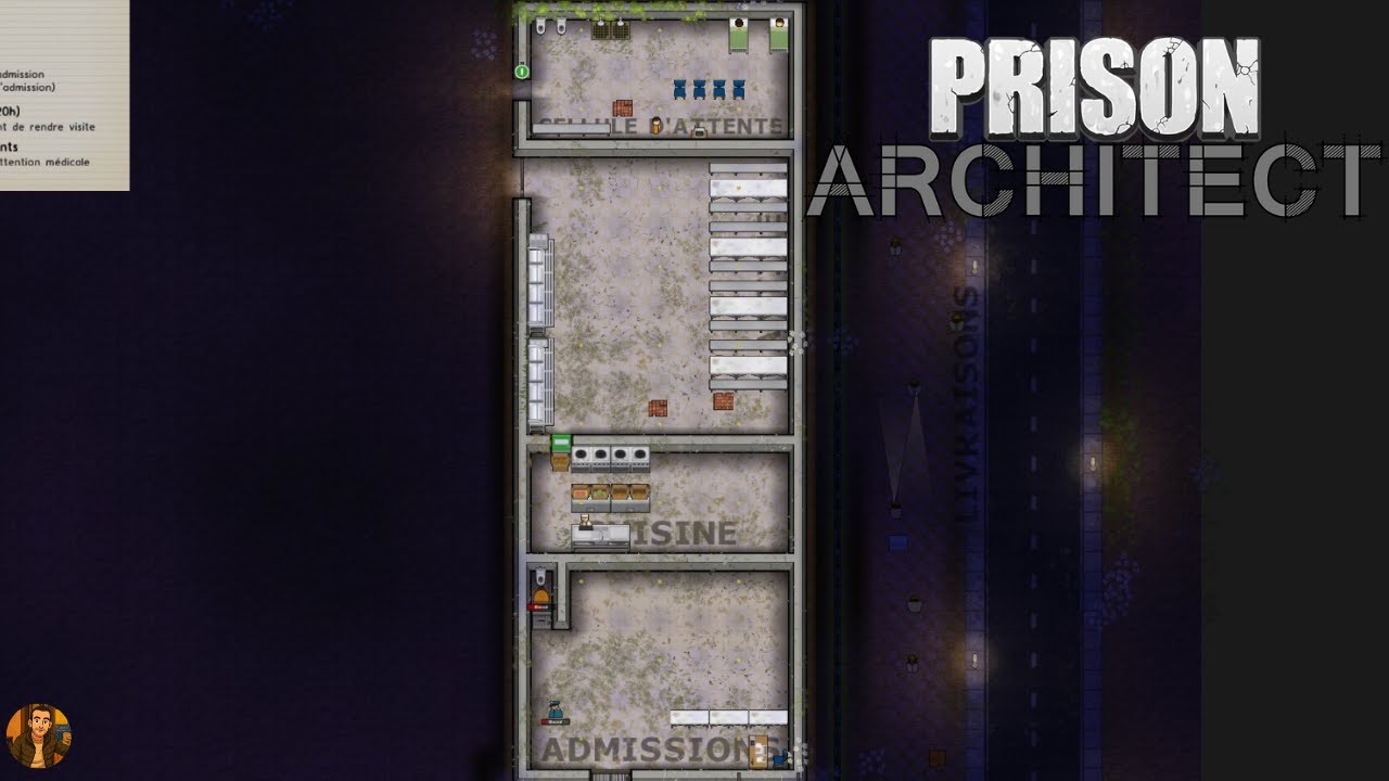 Objectif : Construire une PRISON sans SUBVENTION | Prison Architect