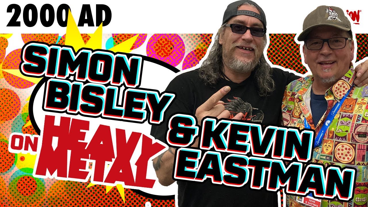 Simon Bisley & Kevin Eastman on HEAVY METAL magazine - The 2000 AD Thrill-Cast