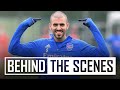 Shooting practice, a mini-match & Ceballos' new trim | Behind the scenes at Arsenal training centre