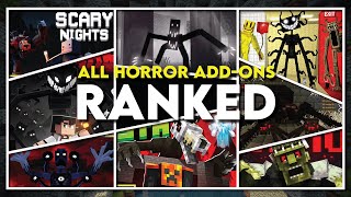 All Horror Add-Ons Ranked! | Minecraft Marketplace Add-On screenshot 1