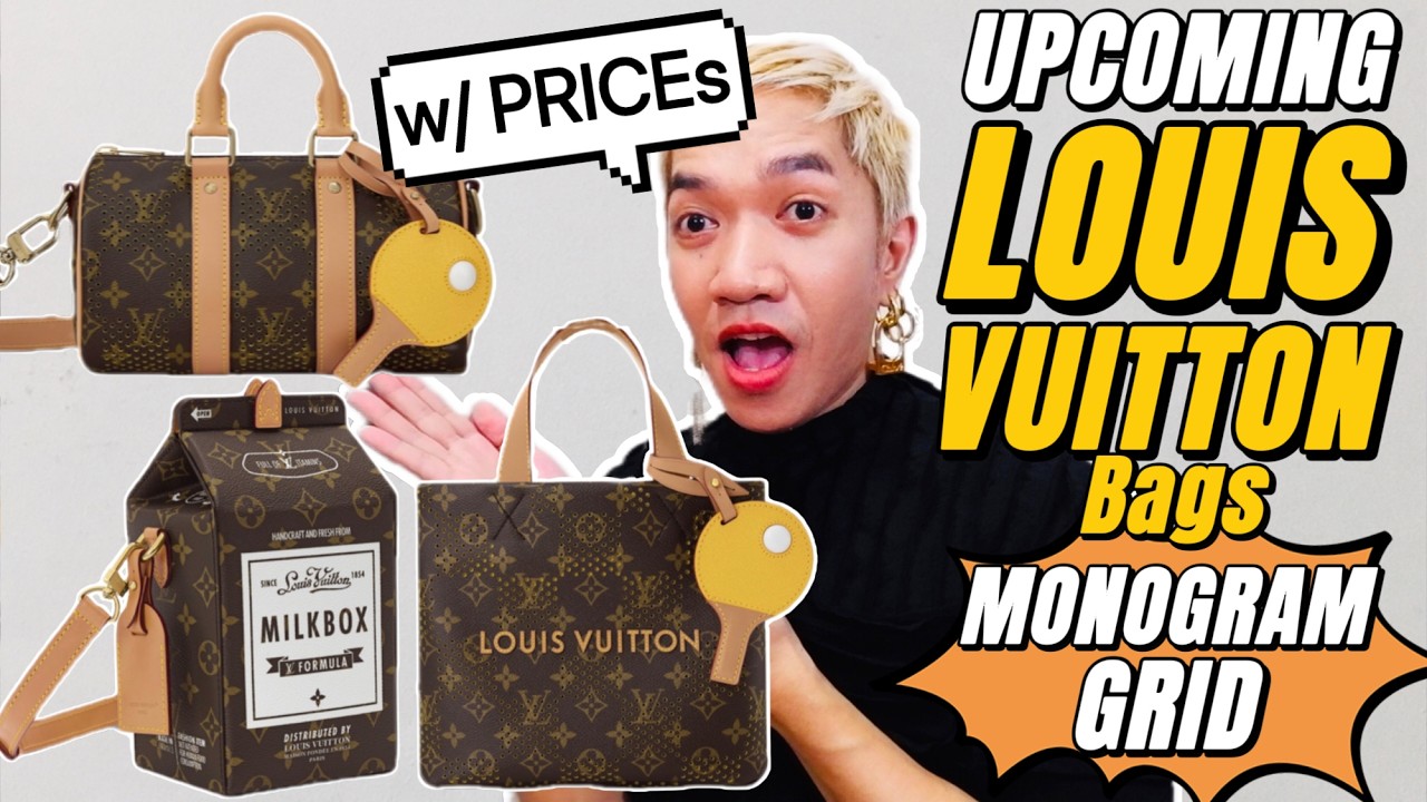 UPCOMING LOUIS VUITTON BAGS (w/PRICE) MONOGRAM GRID Collection