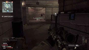 (MW3) Epic Across Map Throwing Knife (HQ)