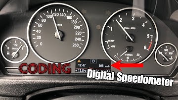 Coding Digital Speedometer In Bmw Instrument Cluster