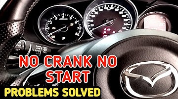 Mazda CX-5 ! No Crank No Star ! symptoms of a bad transmission control module ! problems solved