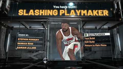 NBA 2K21 Slashing Playmaker build is OP!!!!!