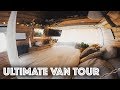 Girl Built A 7m² Van Into A Cozy Off Grid Home To Travel The World | Tour UPDATE |