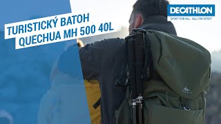 Turistický batoh MH 500 40 L | Decathlon Česká republika - YouTube